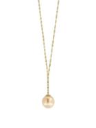 Effy 14k Yellow Gold And South Sea Pearl Necklace