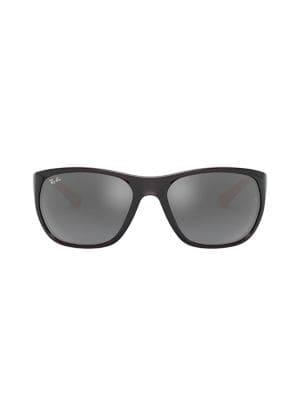 Ray-ban Active Lifestyle 61mm Square Nylon Sunglasses