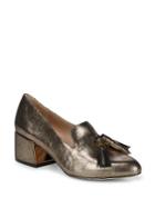 Karl Lagerfeld Paris Leather Loafer Pumps