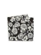 Lord Taylor Floral-print Pocket Square