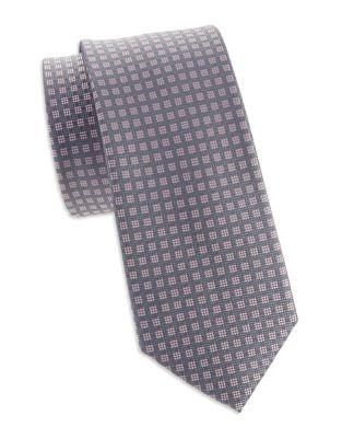 Michael Kors Small Stitched Neat Silk Tie