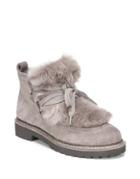 Franco Sarto Highland Faux Fur Suede Ankle Boots