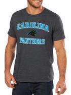 Majestic Carolina Panthers Nfl Heart And Soul Iii Cotton Tee