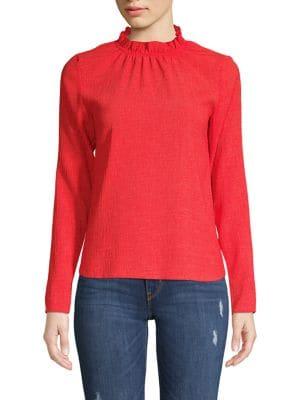 The Fifth Label Pitch Ruffled Top