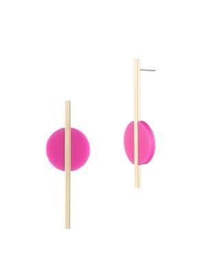 Trina By Trina Turk Geo Jewels Pe-mismatched Earrings
