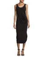 Lord & Taylor Ruched Scoopback Dress