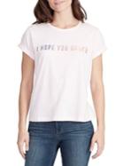William Rast Beaux Rolled Sleeve Tee