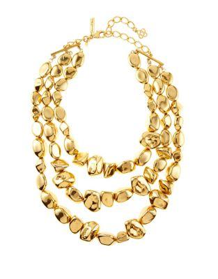 Oscar De La Renta Geode Multi-strands Necklace