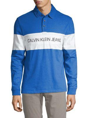 Calvin Klein Jeans Logo Cotton Polo