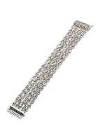 Givenchy Rhodium-plated And Crystal Drama Flex Bracelet
