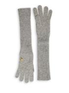 Badgley Mischka Wool-blend Long Gloves