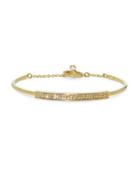 Vince Camuto Goldtone & Crystal Cuff With Toggle