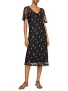 Mango Jason Embroidered Lace Dress
