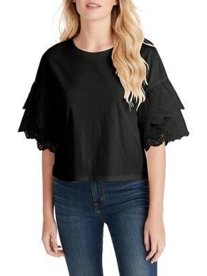 Jessica Simpson Rina Woven Cotton Top