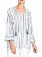 Nic+zoe Morning Stripe Blouse