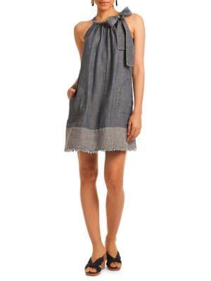 Trina Turk California Dreaming Two-tone A-line Dress