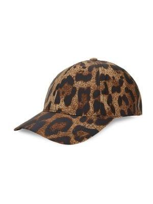 August Hats Leopard Printed Baseball Cap