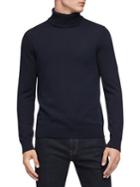 Calvin Klein Turtleneck Merino Wool-blend Sweater