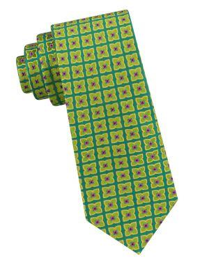 Ted Baker London Square Flower Silk Tie