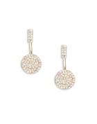 Jessica Simpson Crystal Pave Drop Earrings