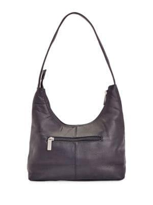 Royce New York New York Leather Shoulder Bag