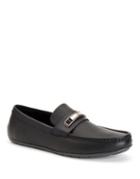 Calvin Klein Irving Tumbled Leather Loafers