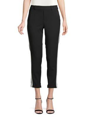 Vero Moda Side Striped Cropped Trousers