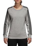 Adidas Core/neo Essentials 3s Fleece Crewneck Sweatshirt