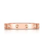 Roberto Coin 18k Rose Gold Symphony Pois Moi Ring