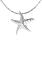 Lord & Taylor Sterling Silver Polished Dancing Starfish Pendant