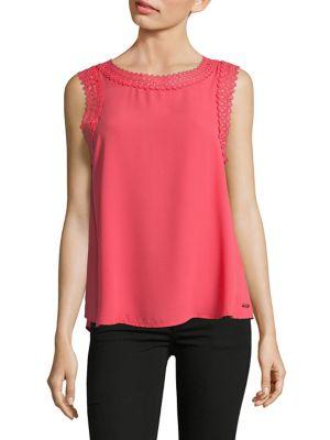 Ivanka Trump Lace Tank Top