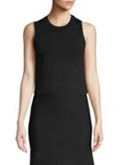 Michael Michael Kors Solid Jersey Crewneck Tank