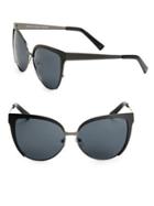 H Halston 58mm Cat Eye Sunglasses
