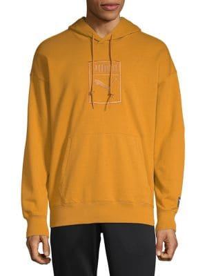 Puma Downtown Oversized Cotton Hoodie