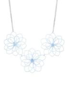 Design Lab Sterling Silver Floral Necklace