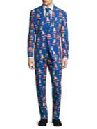 Opposuits Slim-fit Giftmas Eve Suit With Tie