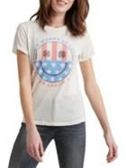 Lucky Brand Graphic Cotton Varsity Tee