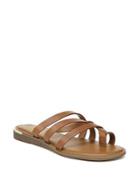 Franco Sarto Goddess Leather Toe-ring Sandals