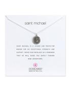 Dogeared Reminder Saint Michael Sterling Silver Pendant Necklace