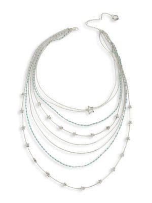 Bcbgeneration Stonewashed Star Mixed Multi Row Layered Necklace
