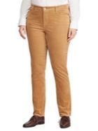 Lauren Ralph Lauren Plus Straight Corduroy Pants