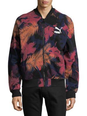 Puma Summer Tropical Bomber Jacket