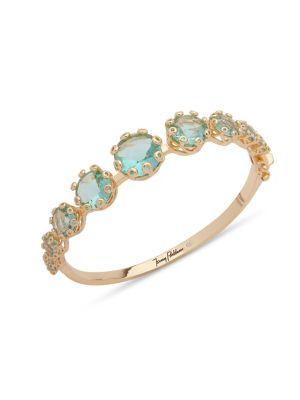 Jenny Packham Crystal Stone Bangle Bracelet