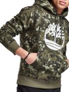 Timberland Camouflage-print Logo Cotton-blend Hoodie