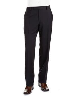 Hugo Boss Jeffrey Us Classic Fit Flat Front Dress Pants