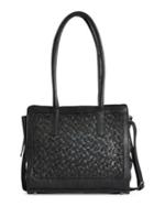 Day And Mood Bailee Textured Leather Satchel