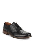G.h. Bass Woolfe Perforated Cap-toe Leather Oxfords