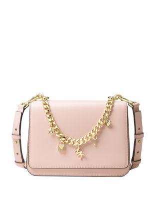 Michael Michael Kors Sloan Charm Leather Shoulder Bag