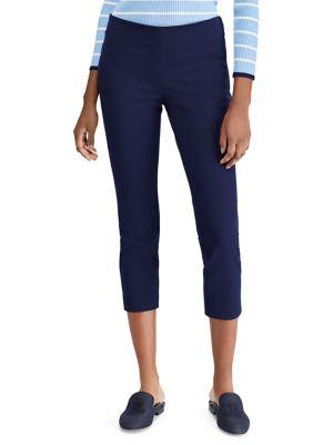 Lauren Ralph Lauren Stretch Twill Skinny Cropped Pants