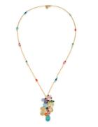 Lauren Ralph Lauren Pop Style Cluster Charm Pendant Necklace